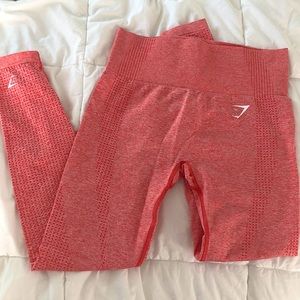 Gymshark Vital Seamless 1.0 Leggings Coral
